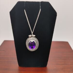 Sara Covington Amethyst Necklace